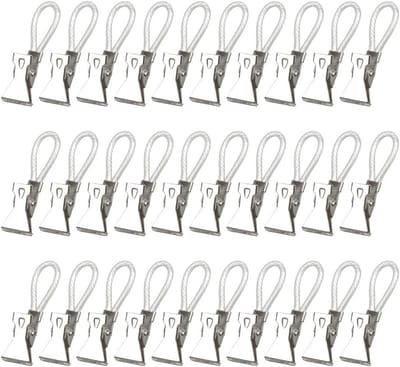 30 stuks handdoekklemmen voor keukenhanddoeken en badhanddoeken - Duurzame clips voor veelzijdig gebruik