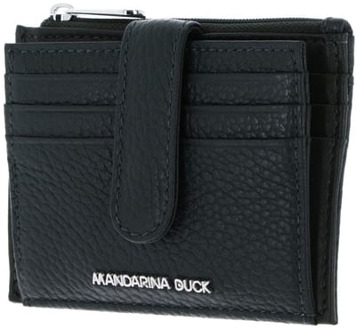 MANDARINA DUCK Leren kaarthoes Mellow Leather Card Case Grape (rood)paars