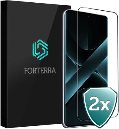 Screenprotector 2 Stuks - Geschikt voor Xiaomi Poco X7 - Full Cover - Beschermglas - Gehard Glas - Tempered Glass - Screen Protector