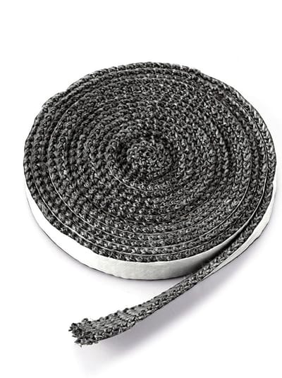 JHUBERS- Kachelafdichting Hoog Temperatuur - Kachel Seal - Isolatie Tape - Zelfklevend - 10 mm x 3 mm x 3 m - Verbeterde Duurzaamheid - Afvoerband