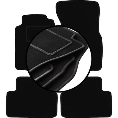 Complete set veloursmatten voor: Volvo S90 I sedan (1997-1998)