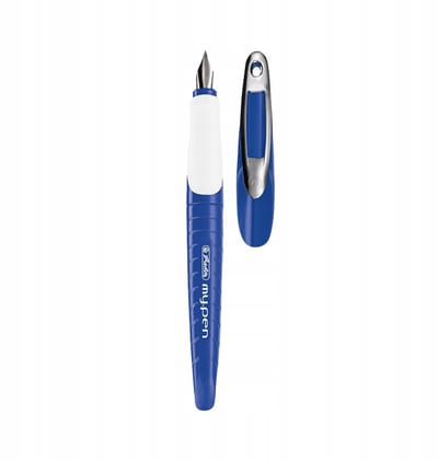 Herlitz My.Pen Vulpen M Blauw - Comfortabel en Stijlvol Schrijven