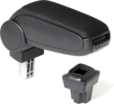 Cargoods armsteun geschikt voor Opel Astra G 1998-2004 - zwart stof - op maat