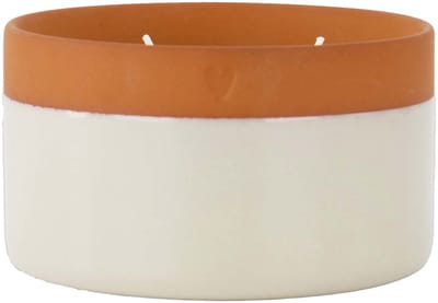 Zusss Geurkaars L Terracotta Hartje Terracotta / Paraffine Off White