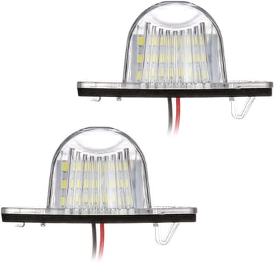 Set van 2 LED Kentekenplaatverlichting met 18 LEDs voor diverse Modellen