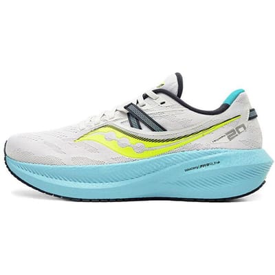Hardloopschoenen voor Volwassenen Saucony Saucony Triumph 20 Wit Mannen - 45