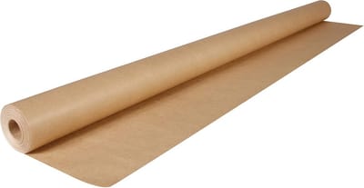 Kraftpapier Rol 25 x 1m - 60gsm Acidvrij en pH Neutraal - Geschikt voor Schilderen en Tekenen - Bruin