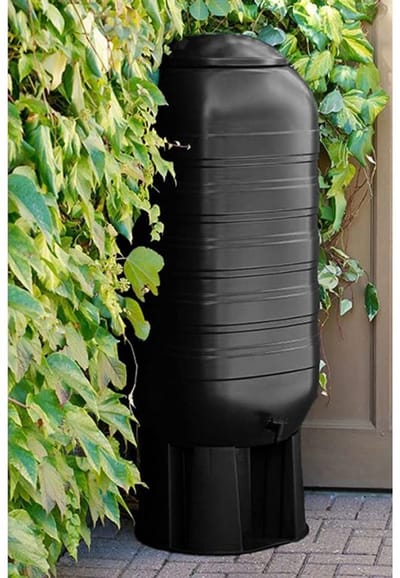 Regenton 250 Liter - Kunststof - Inclusief Standaard/Kraan/Vulautomaat - UV-bestendig - Eenvoudig te Reinigen - Discreet Ontwerp - Waterton