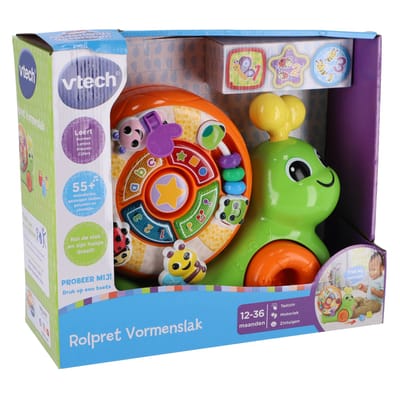 VTech Rolpret Vormenslak - Educatief Speelgoed - Maak kennis met Vormen, Letters, Kleuren en Cijfers - Speelgoed 1 tot 4 jaar