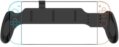 Grip Standaard Geschikt voor Nintendo Switch 2 - Houder voor Ergonomisch Gamen - Zwart