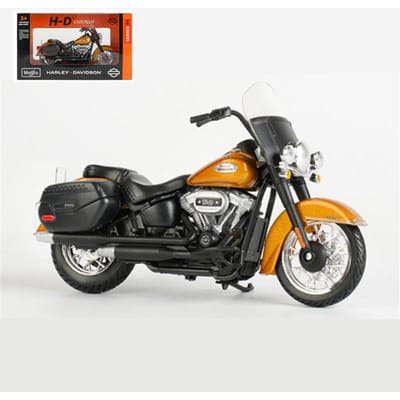 Maisto 1:18 Harley Davidson Heritage Classic Legering Vrijetijds Motorfiets Model Diecast Straat Sport Motorfiets Model Kinder Speelgoed Cadeau