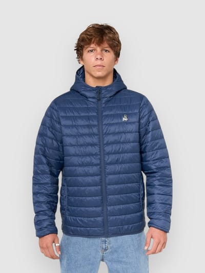 Rip Curl Anti Series Search Hood Puffer Jas blauw