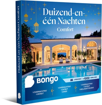 Bongo Bon -Duizend-en-één Nachten Comfort- Cadeaukaart