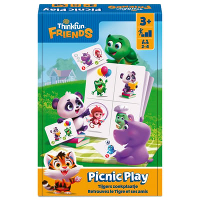 Top1Toys Ravensburger spel thinkfun friends picnic play Frans/Nederlands