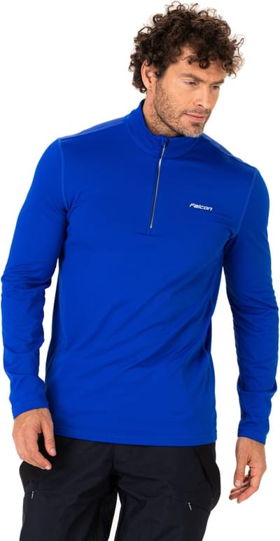 Falcon Haller Skipully - Wintersportpully Voor Heren - 1/2 Zip - Astral Blauw - 3XL
