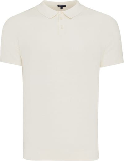 TRESANTI | TREVOR I Basic gebreide polo katoen cashmere | Ivory | Size XL
