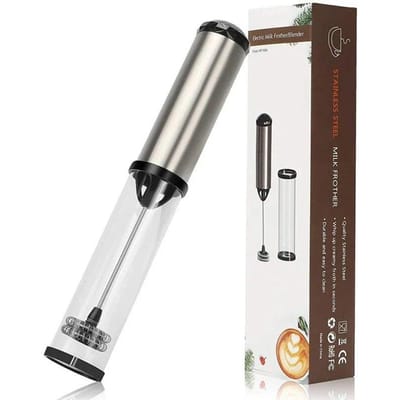 Elektrische melkopschuimer Garde Handheld koffieblender Eiklopper Huishoudelijke melkshaker Mixer Garde Gereedschap voor de keuken