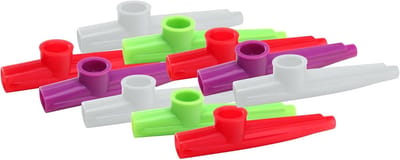 Plezier Kazoo Set - Mondfluitje Instrument - Muziek Maken - Zeer Lichte Respons - Meerkleurig