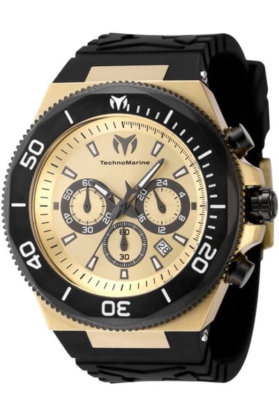 TechnoMarine Manta TM-224020 Herenhorloge - Quartz Uurwerk - 49 mm