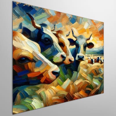 Kunstprint | Wanddecoratie | Dibond | 40 × 40 cm