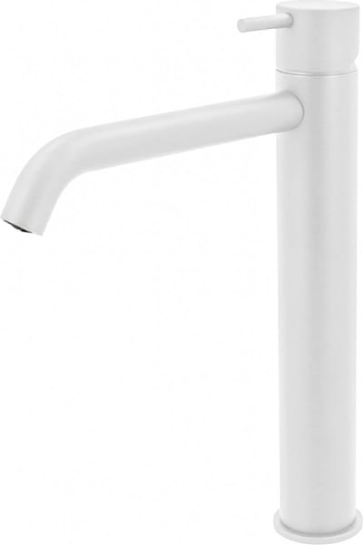 Hotbath Cobber CB003HC wastafelkraan hoog mat wit