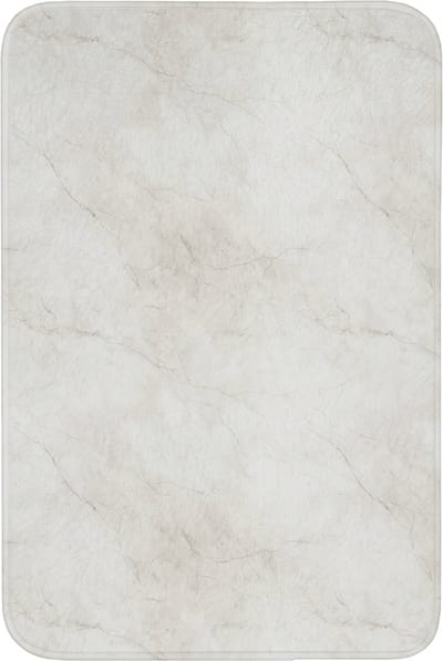 Badmat 60x90 cm - Antislip - Grijs - Marmer - Aders - Badmatten voor badkamer - Badkamermat - Douchemat - Badkamer mat