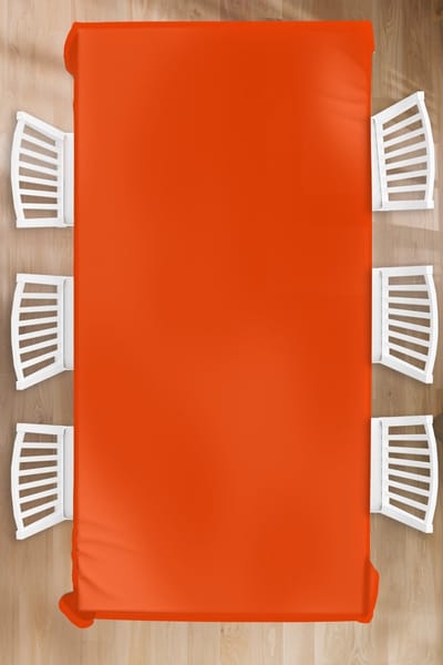 Tafelkleed - Tafellaken - 150x300 cm - Sienna - Aarde - Kleuren - Effen - Binnen en Buiten