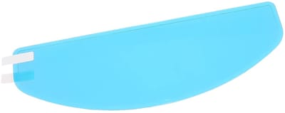 Dailygoods- Folie Regenbestendig - Helmvizierfolie - PVC Materiaal - Duidelijk Zicht - Geschikt voor Motorhelmen - Duurzame Bescherming - Helmvizier