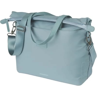 Basil Manhattan - Commuter fietslaptoptas - 12L - Waterdicht - Laptopvak - Graphite blue