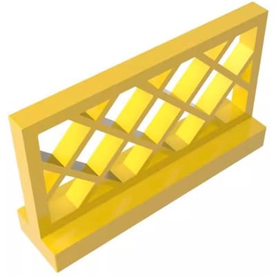 20 pièces Compatible avec 3185 Clôture 1x4x2 Main courante BRICOLAGE Construire Bloc Éclairant Briques Particules Vue de Rue Ma Ville Constructions
