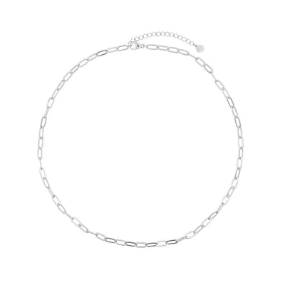 Mint15 Schakelketting 'Chain Necklace' - Collier met schakels - Zilverkleur RVS/Stainless Steel
