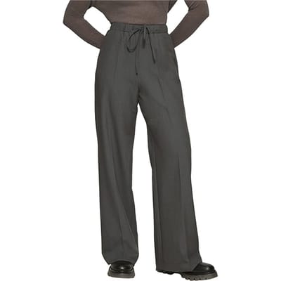 s.Oliver -qs Pants Grey Maat: 36 | Wijde Broeken Outlet | Dames | Grijs