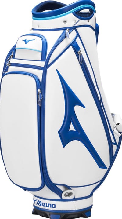 Mizuno Tour Staff- Waterwerende Golftas - Cartbag - Blauw Wit