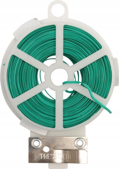 Toya Tuinaarde - Gecoat Tuindraad - 30M - Dikte 0,5 mm - Met Snijder