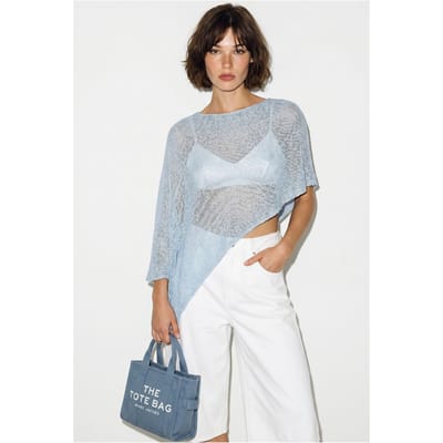 Dames Gebreid Cut-Out Strandovergooi