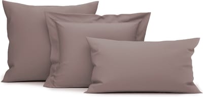 Heckettlane Kussensloop Elementi - Kussenhoes van 40x80 cm - 1 stuk - 100% Katoen-Satijn - Roze