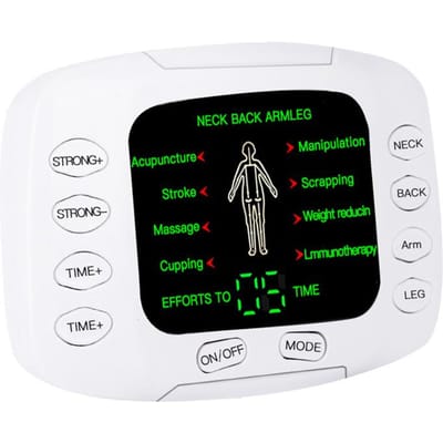 Middenfrequentie Puls Massager Huishoudelijk Multifunctioneel Digitaal Meridiaan Therapie Instrument Plug-in Batterij Acupunctuur Elektrotherapie Massager Chinese version