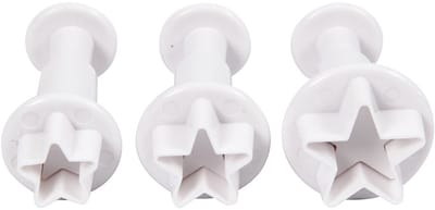 Creativ Company Cutters with Stamp Star 3pcs.