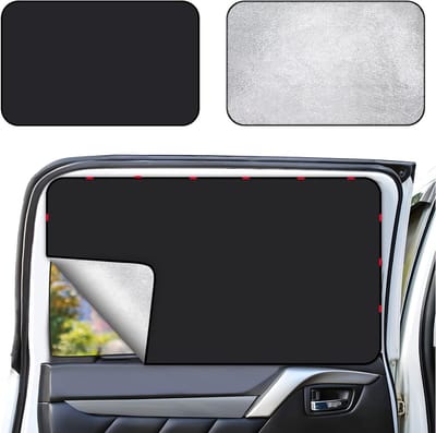 Zonnescherm voor Auto met Magnetische Bevestiging - UV Bescherming voor Baby's, Kinderen en Huisdieren, Ideaal voor Kamperen
