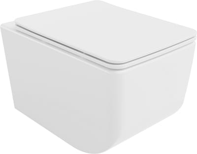 Mexen Vera hangend wc Rimless met slim, afneembare duroplast zitting, wit - 30164000