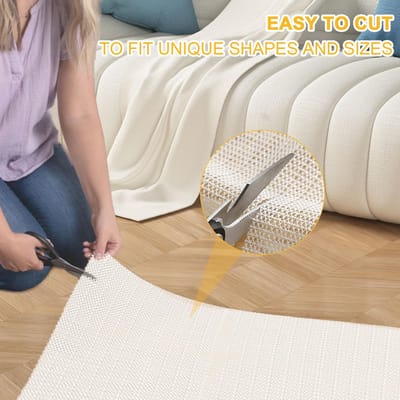 Unyqoos® Antislip mat 200 x 200 cm voor tapijten en matrassen op maat snijden