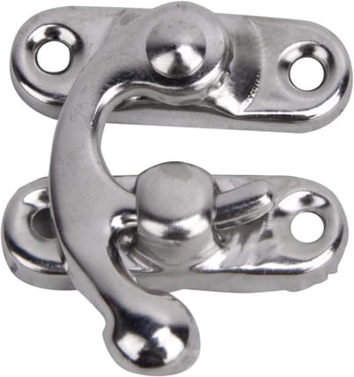 Vintage stijl sluitingen - 30 stuks metalen haaksluitingen voor koffers, sieradendozen en gereedschapskisten, 32mm x 28mm