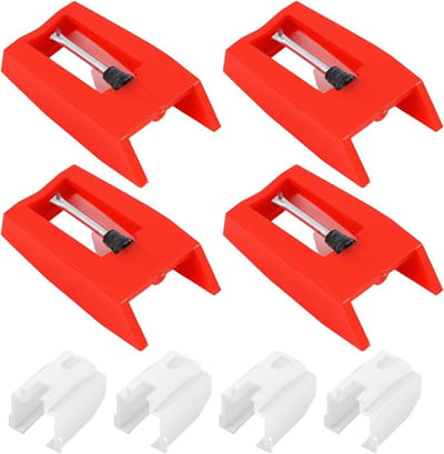 4 Stuks Universele Platenspeler Naalden Reserve Diamant Fonograaf Accessoires