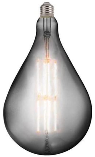 LED Lamp - Design - Torade - E27 Fitting - Titanium - 8W - Warm Wit 2400K