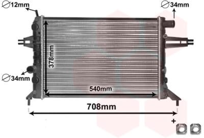 Van Wezel - RADIATOR VOOR OPEL ASTRA F 1991-1998 09202493