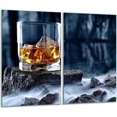 TMK ArtDeko - Snijplank Glas - Inductie Geschikt - 52cm - Antislip