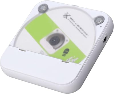Draagbare CD-speler - Muziekspeler - Muziek Luisteren - Oplaadbaar met AUX - Compact Formaat - Wit