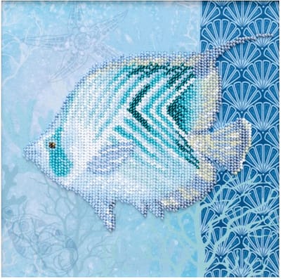 BORDUURPAKKET met kralen/parels - Sea World - Zeewereld - VDV
