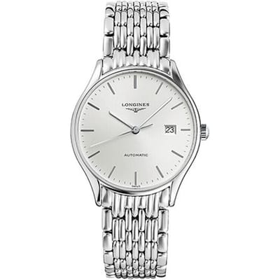 Longines Master Collection Automatisch Mechanisch Uurwerk Waterdicht Datumweergave Horloge Herenhorloges Zilver L4.860.4.72.6 Silver Dial white