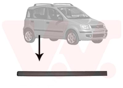 Van Wezel - DEURBEKLEDING VOOR FIAT PANDA 2003-2012 JAD891999VWAN